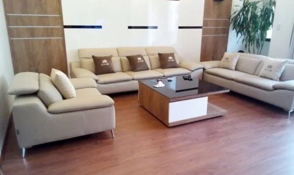Sofa chữ U Malaysia 1029- Maxx trong không gian phòng khách rộng hoặc đặt tại khách sạn